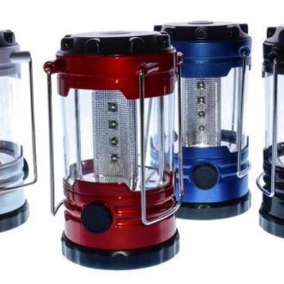 BXT 12 LED Rechargeable Batteries Long-Lasting Camping Lantern with Compass - Picture 3 of 3